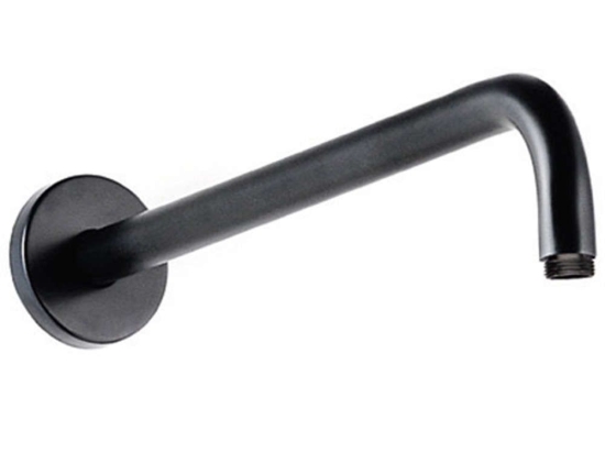 Βραχίονας Παροχής Νερού CFT206A 40cm Black Mat Karag Ορείχαλκος