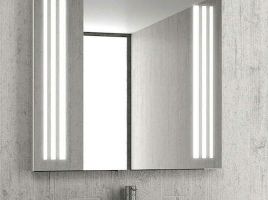 Καθρέπτης Μπάνιου Με Φωτισμό PIC011-1000 100x75x4cm Inox Karag Ανοξείδωτο Ατσάλι