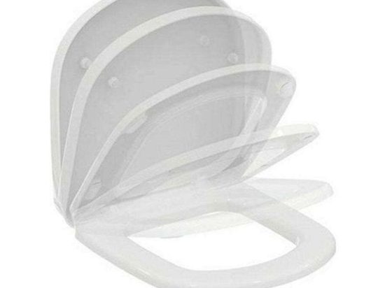 Καπάκι Λεκάνης Legend Soft-Close Slim S10100-SLIM 42x34,5cm White Karag Πλαστικό