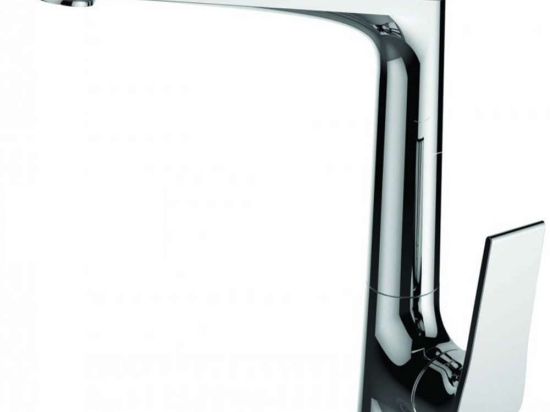 Μπαταρία Κουζίνας Galaxy 42-9106 Αναμεικτική Chrome Gloria Μέταλλο