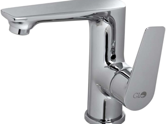 Μπαταρία Νιπτήρος Komsi 42-8449 Πλήρης Chrome Gloria Μέταλλο