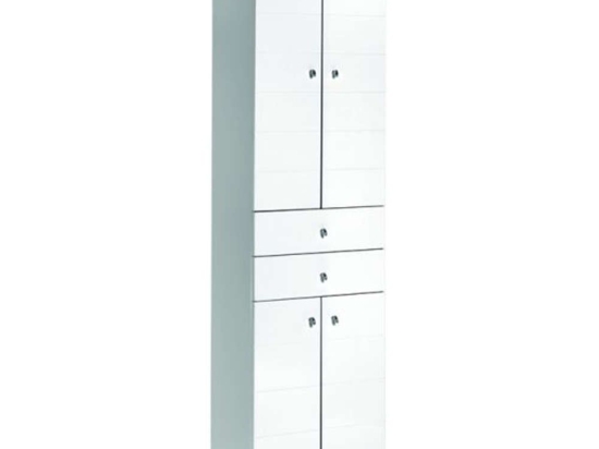 Στήλη Μπάνιου Colona Alma 77-5030 II 50x30x185cm White Gloria Mdf