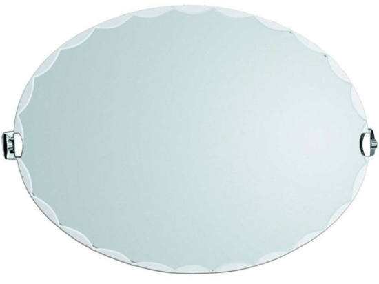 Καθρέπτης Clisis Ovale 40-4560 45x60cm Clear Gloria Γυαλί