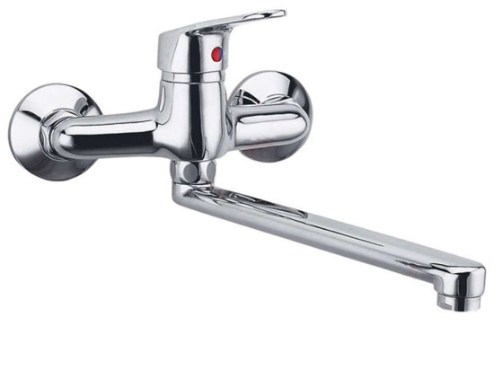 Μπαταρία Κουζίνας Εντοιχισμού Smile BSM5 Chrome Ferro Μέταλλο
