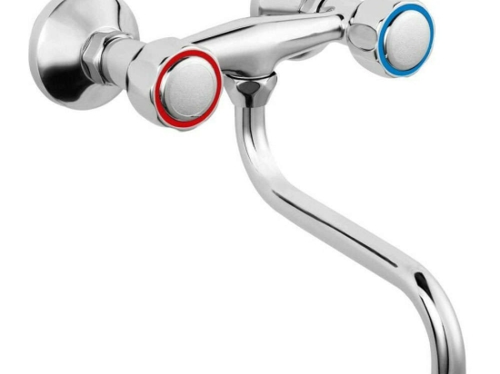 Μπαταρία Κουζίνας Εντοιχισμού Standard BST5 Chrome Ferro Μέταλλο