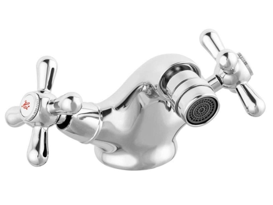 Μπαταρία Μπιντέ Retro XD6 Chrome Ferro Μέταλλο