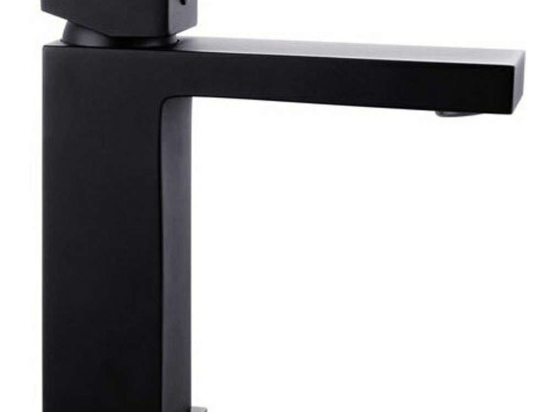 Μπαταρία Νιπτήρος Delos Nero E02FA382-BL Black Karag Μέταλλο