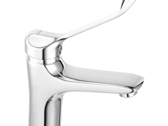 Μπαταρία Νιπτήρος Για ΑΜΕΑ Tiga BTGM2VL Chrome Ferro Μέταλλο