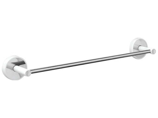 Κρεμάστρα Πετσέτας Optimo 6240 99 40cm White Karag Ανοξείδωτο Ατσάλι