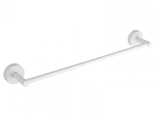 Κρεμάστρα Πετσέτας Uno 1240 66 40cm White Karag Ανοξείδωτο Ατσάλι