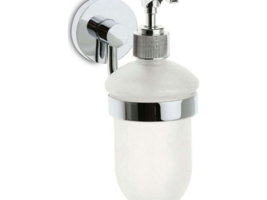 Δοχείο Κρεμοσάπουνου Artion 12079 Chrome Karag Γυαλί