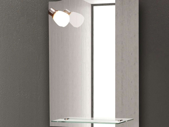 Καθρέπτης Μπάνιου Με Φως 30302 50x70cm Clear Karag Γυαλί