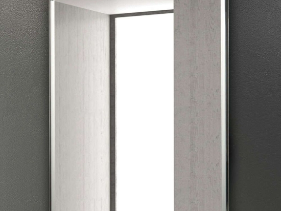 Καθρέπτης Μπάνιου 10014 60x80cm Chrome Karag Γυαλί