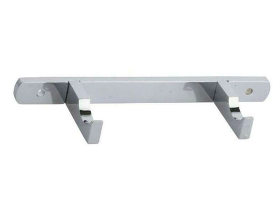 Άγκιστρο Μπάνιου 2 Θέσεων Hotel HOOK-007 14cm Chrome Karag Μέταλλο