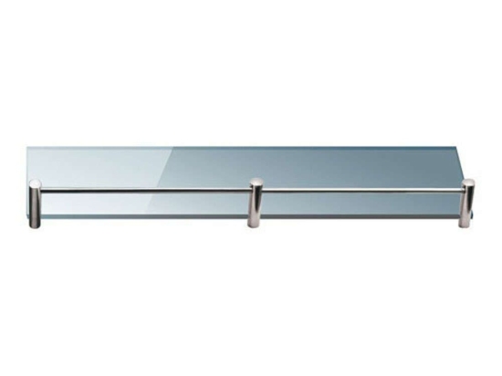 Ραφιέρα Μπάνιου Διάφανη Mensole 0655 50cm Clear Karag Γυαλί