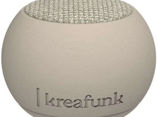 Φορητό Ηχείο Bluetooth aGO Stone 17-KFWT169 5,8x4,2cm Sand Kreafunk