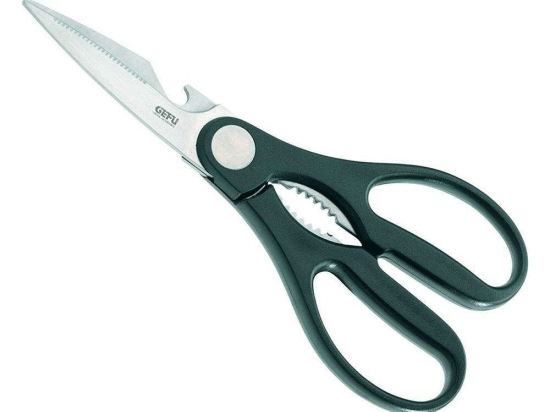 Ψαλίδι Κουζίνας Una GEFU-12650 21x8,5x1,4cm Black Gefu Ατσάλι,Πλαστικό