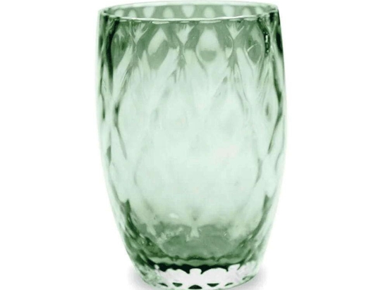 Ποτήρι Νερού Losanghe LS00125 380ml Green Zafferano Γυαλί