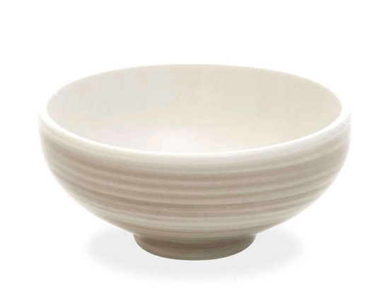 Μπωλ Δημητριακών Pàtera PA70700 Φ14x5,4cm 400ml Beige-White Zafferano Κεραμικό