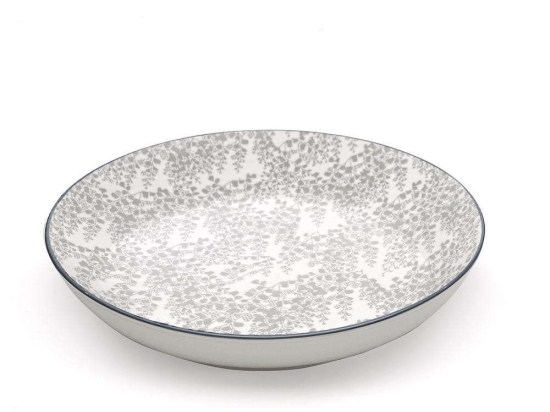 Πιάτο Βαθύ Tue TU00514 Φ20,5cm Grey Zafferano Κεραμικό