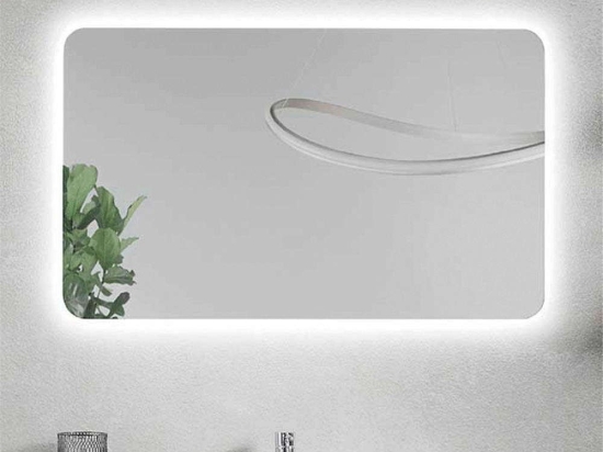 Καθρέπτης Με Φωτισμό Led Darla 80x60cm 14W 4000K Clear Bluelife Γυαλί
