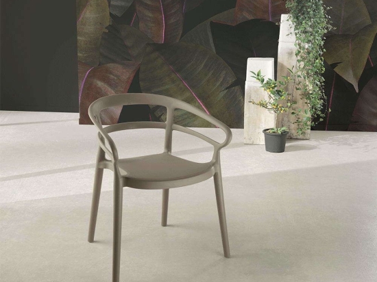 Καρέκλα Link 57x53x75cm Dove Grey Capodarte