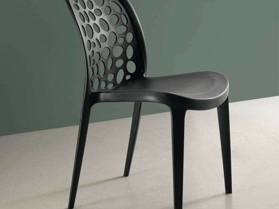 Καρέκλα Lucas 41x51x84cm Black Capodarte