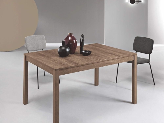 Τραπέζι Επεκτεινόμενο Caio TAV.CAIO90X140TEK 140/226x90x75cm Teak Ikone Casa