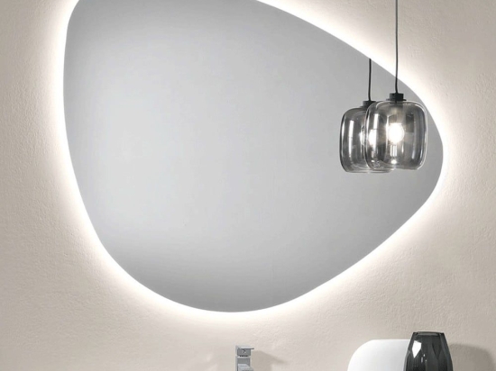 Καθρέπτης Τοίχου Spirit SP.SPIRIT89X100LED 89x100cm Led 4000K 13W Clear Bluelife Γυαλί