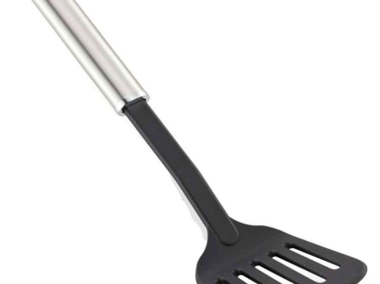 Σπάτουλα Μαγειρικής Pan Knife 24059 32cm Inox-Black Leifheit Ατσάλι,Πλαστικό