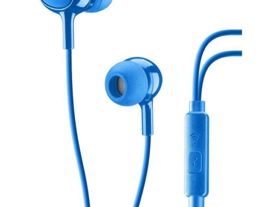 Ακουστικά Handsfree In-Ear ACOUSTICB Blue Cellular Line