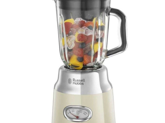 Μπλέντερ Retro 25192-56 1,5lt 800W Cream Russell Hobbs Ανοξείδωτο Ατσάλι