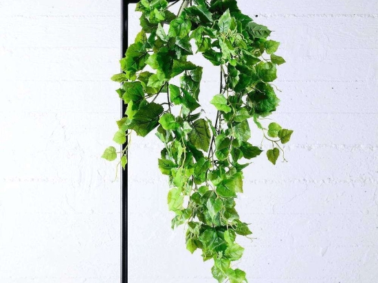 Τεχνητό Κρεμαστό Αμπέλι 8290-7 90cm Green Supergreens Πολυαιθυλένιο