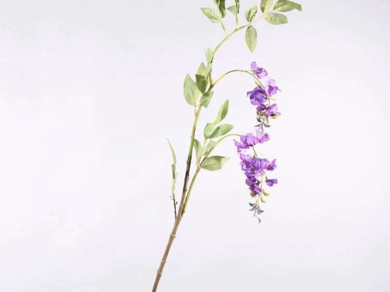 Τεχνητό Κλωνάρι Γλυσίνια 5310-7 93cm Purple Supergreens Πολυαιθυλένιο