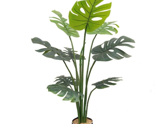 Τεχνητό Δέντρο Μονστέρα 9560-6 70x70x120cm Green Supergreens Πολυαιθυλένιο
