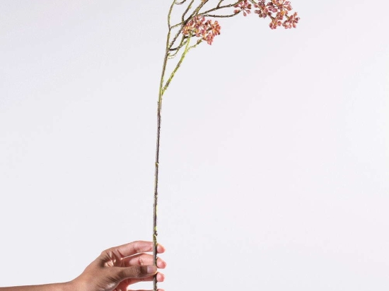 Τεχνητό Κλαδί Αλόη 9341-7 18x58cm Red Supergreens Πολυέστερ