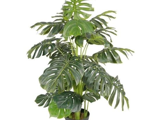 Τεχνητό Δέντρο Monstera Deliciosa 1860-6 90x90x145cm Green Supergreens Πολυαιθυλένιο