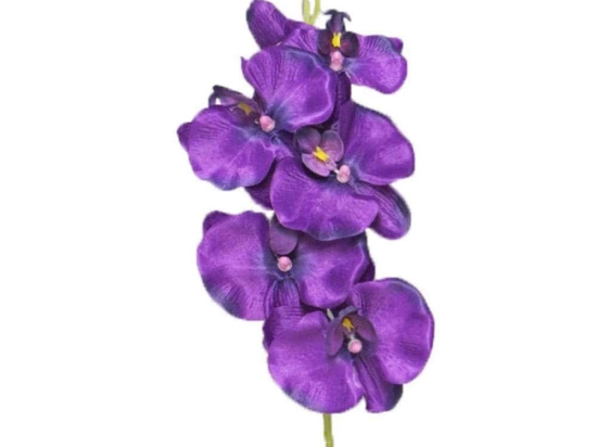 Τεχνητό Κλωνάρι Ορχιδέα 9431-7 8x68cm Purple Supergreens Πολυέστερ