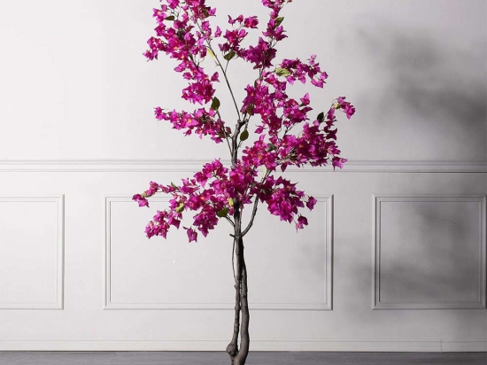 Τεχνητό Δέντρο Βουκαμβίλια 6580-6 70x70x180cm Fuchsia Supergreens Πολυαιθυλένιο