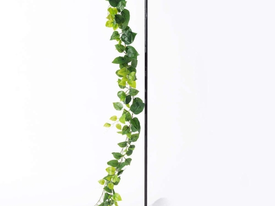 Τεχνητή Γιρλάντα Φίκος 180cm Green Supergreens Πολυαιθυλένιο