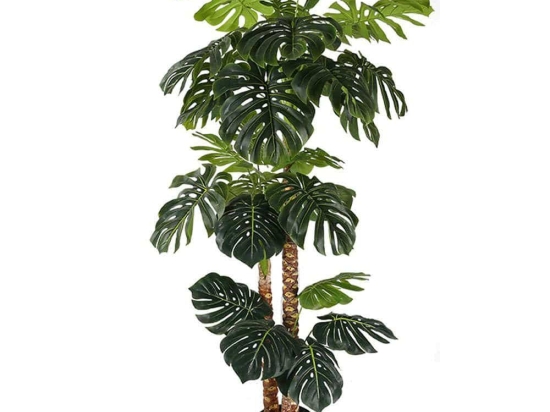 Τεχνητό Δέντρο Μονστέρα Deliciosa 7180-6 90x220cm Green Supergreens Πολυαιθυλένιο