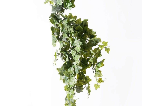 Τεχνητός Κρεμαστός Κισσός 9301-7 90cm Green Supergreens Πολυαιθυλένιο