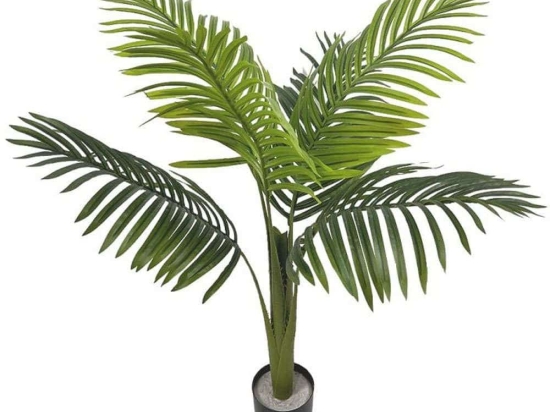 Τεχνητό Φυτό Φοίνικας Viridis 1511-6 100cm Green Supergreens Ύφασμα,Πλαστικό