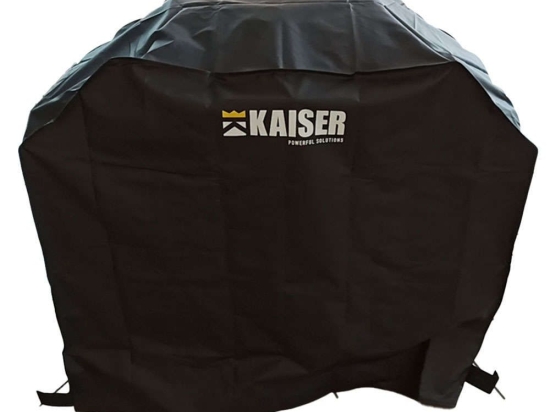 Κάλυμμα Ψησταριάς Bbq 03C0004 107x50x102cm Black Kaiser Ύφασμα