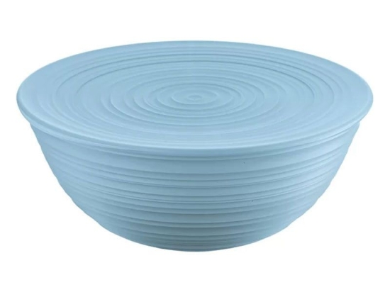 Σαλατιέρα Tierra 175001157 Με Καπάκι 30cm Light Blue Guzzini Large Πλαστικό