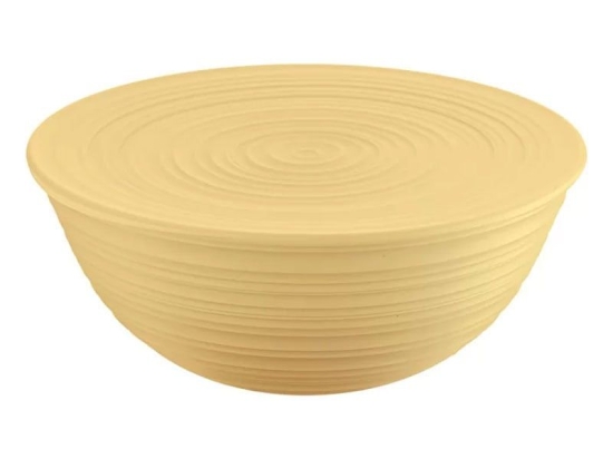 Σαλατιέρα Tierra 175001206 Με Καπάκι 30cm Yellow Guzzini Large Πλαστικό