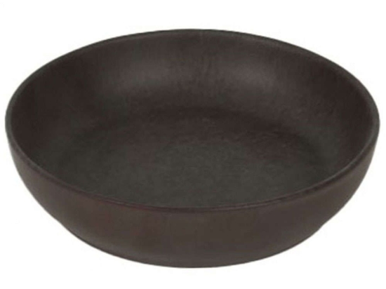 Πιάτο Βαθύ Caldera 673130 20cm Black Marva Κεραμικό