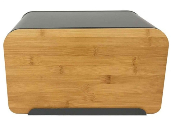 Ψωμιέρα Baking 831003 35,3x20,2x20,3cm Natural-Grey Marva Ανοξείδωτο Ατσάλι