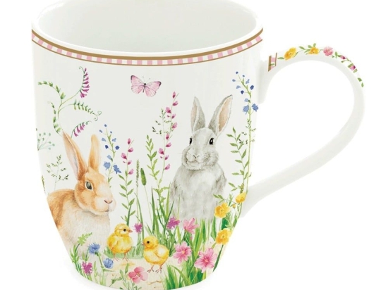 Κούπα Happy Easter 918EAST 350ml Multi Easy Life Πορσελάνη