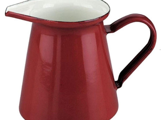 Γαλατιέρα Varios 910550 500ml Red Ibili Ατσάλι
